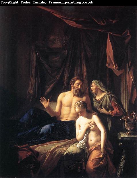 WERFF, Adriaen van der Sarah Presenting Hagar to Abraham